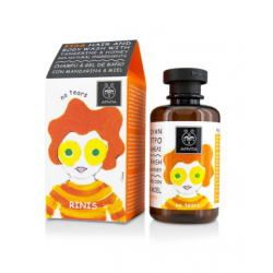 APIVITA KIDS CARE GEL CORPS ET CHEVEUX MANDARINE ET MIEL 250ML