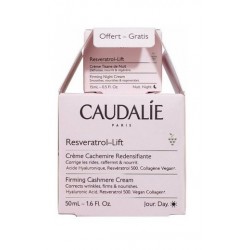 CAUDALIE RESVERATROL-LIFT CREME CACHEMIRE REDENSIFIANTE 50ML + CREME TISANE 15ML OFFERTE (COFFRET)