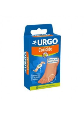 URGO CORICIDE ACIDE SALICYLIQUE 12 PANSEMENTS
