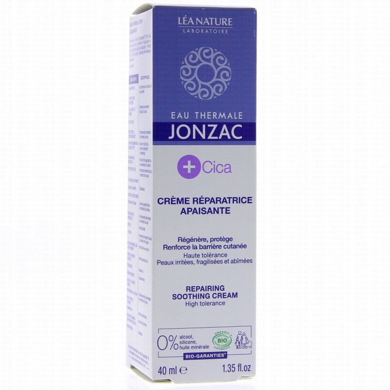 JONZAC +CICA CREME REPARATRICE APAISANTE 40 ML