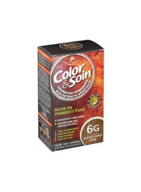 3 CHENES COLOR & SOIN COLORATION PERMANENTE EXTRAITS VÉGÉTAUX 6G BLOND FONCE DORE