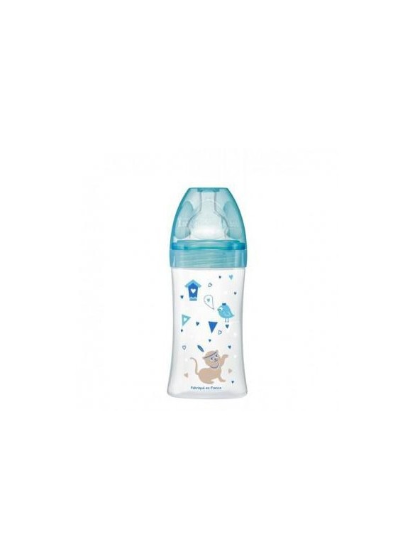 DODIE BIBERON SENSATION+ LAGOON CHAT TÉTINE DÉBIT 2 270ML