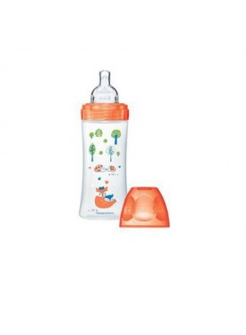 DODIE BIBERON SENSATION+ ORANGE FORÊT TÉTINE DÉBIT 3 330ML