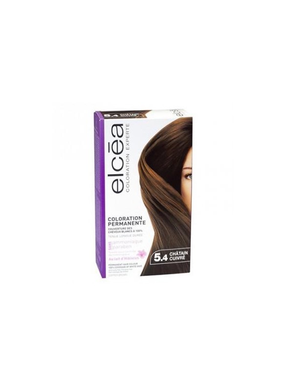 ELCÉA COLORATION PERMANENTE CHÂTAIN CUIVRE 5.4