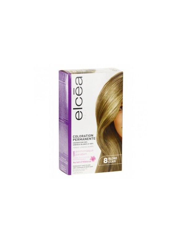 ELCÉA COLORATION PERMANENTE BLOND CLAIR 8