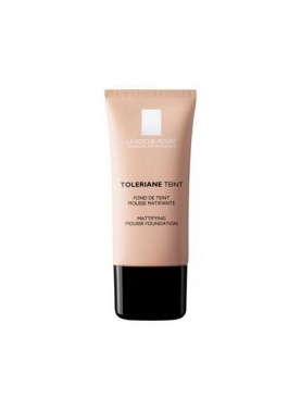 LA ROCHE POSAY TOLERIANE FOND DE TEINT MOUSSE TEINT MATIFIÉ FINI VELOUTÉ LÉGÈRETÉ LONGUE-DURÉE 01 IVOIRE 30ML