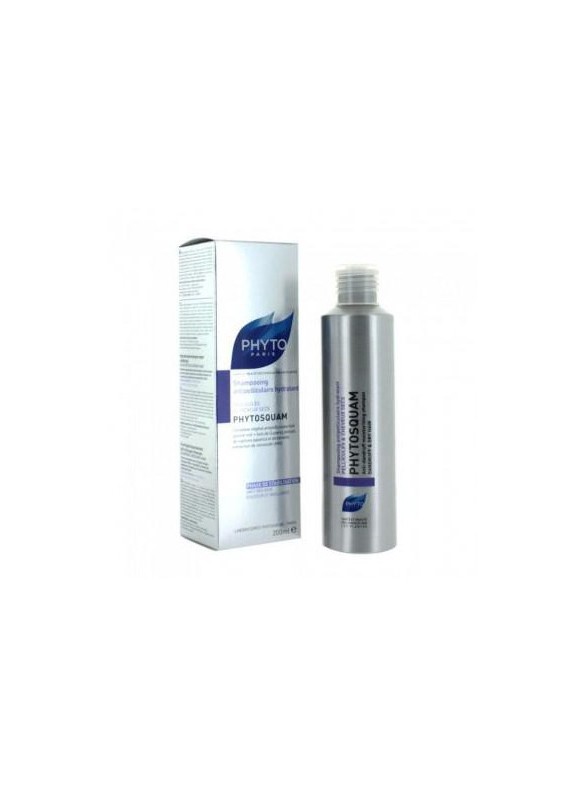 PHYTO PHYTOSQUAM SHAMPOOING ANTIPELLICULAIRE HYDRATANT 200ML