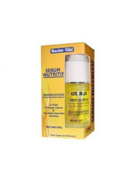 RACINE VITA SÉRUM NUTRITIF 100 % NATUREL A HUILE D'ORANGE LISSANTE ET AUX HUILES NATURELLES 40ML