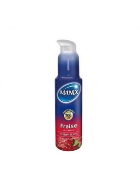 MANIX GEL LUBRIFIANT FRAISE 100ML