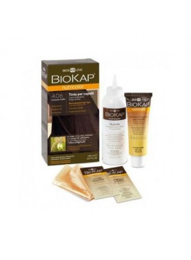 BIOKAP NUTRICOLOR TEINTURE POUR CHEVEUX CHÂTAIN CAFÉ 4.06