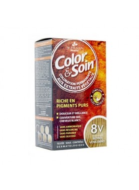 3 CHENES COLOR & SOIN COLORATION PERMANENTE EXTRAITS VÉGÉTAUX 8V BLOND VENEZIANO