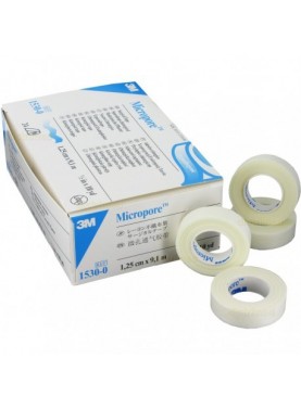 3M MICROPORE SPARADRAP 1.25CM X 9.14M