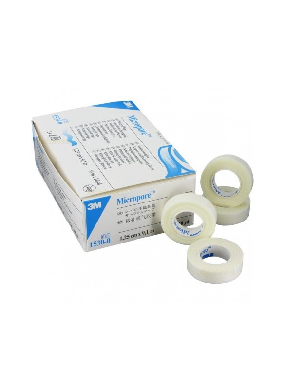3M MICROPORE SPARADRAP 1.25CM X 9.14M