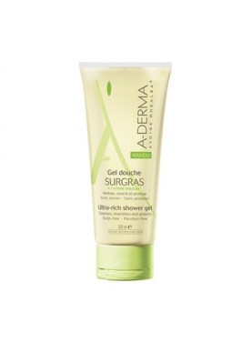 A-DERMA GEL DOUCHE SURGRAS VISAGE ET CORPS 200ML