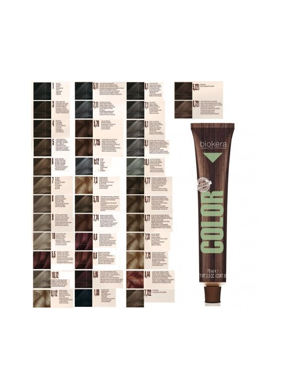 BIOKERA NATURA COULEUR PERMANENTE 1 NOIR 70ML