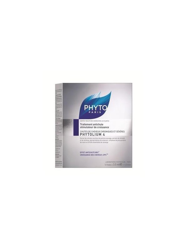 PHYTO PHYTOLIUM 4 TRAITEMENT ANTI-CHUTE STIMULATEUR DE CROISSANCE ENFANT 12X35ML
