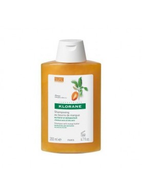KLORANE BEURRE DE MANGUE SHAMPOOING TRAITANT NUTRITIF 200ML