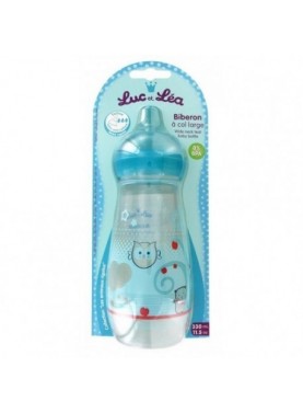 LUC ET LEA BIBERON A COL LARGE 330ML