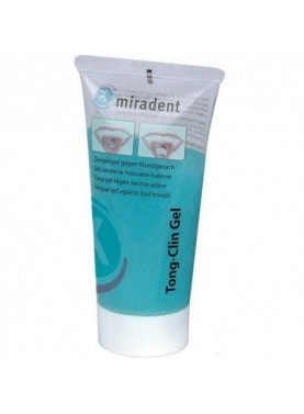 MIRADENT TONG-CLIN GEL CONTRE MAUVAISE HALEINE TUBE 50G