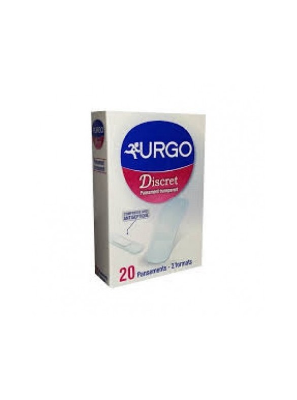 URGO DISCRET ANTISEPTIQUE 20 PANSEMENTS