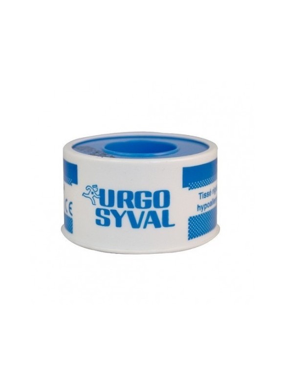 URGO URGOSYVAL SPARADRAP TISSE RIGIDE AERE 5MX1.25CM
