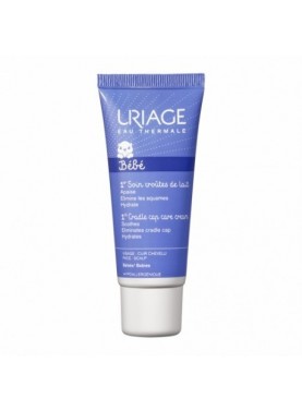 URIAGE BEBE 1ER SOIN CROUTES DE LAIT VISAGE ET CUIR CHEVELU 40ML