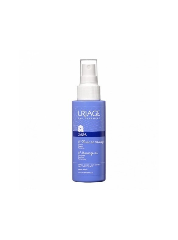 URIAGE BEBE 1ERE HUILE DE MASSAGE VISAGE CORPS ET CUIR CHEVELU 100ML