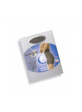 SOLIDEA SILVER WAVE HIGH WAIST SHORT NOIR