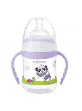 BEBEDOR BIBERON AVEC POIGNET COL LARGE REF 88322 150ML