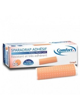 COMFORT SPARADRAP COMFORTPLAST PERFORE ADHESIF 1MX10CM BLEU