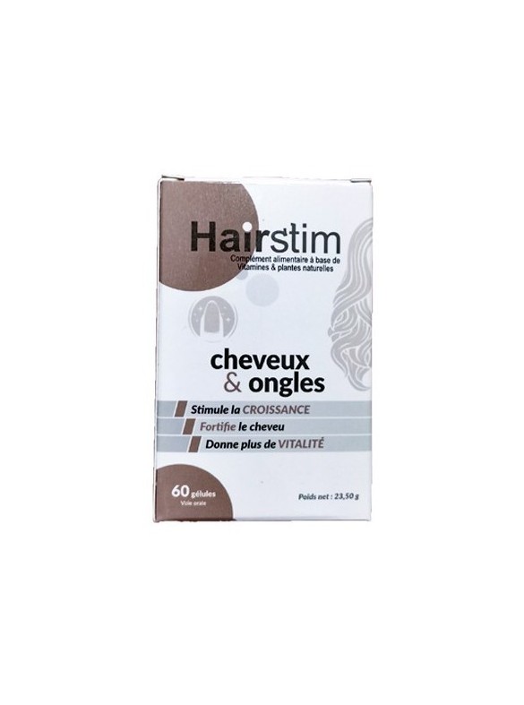 HAIRSTIM CHEVEUX & ONGLES 60 GELULES