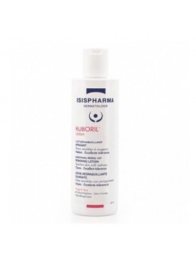 ISISPHARMA RUBORIL LAIT DEMAQUILLANT APAISANT PEAUX SENSIBLES A ROUGEURS 250ML
