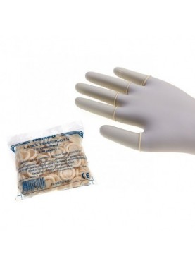 ROMED DOIGTIERS EN LATEX 5 DOIGTS FC-L BOITE DE 100