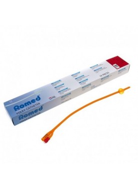 ROMED SONDE FOLEY LATEX DOUBLE VOIE CH14