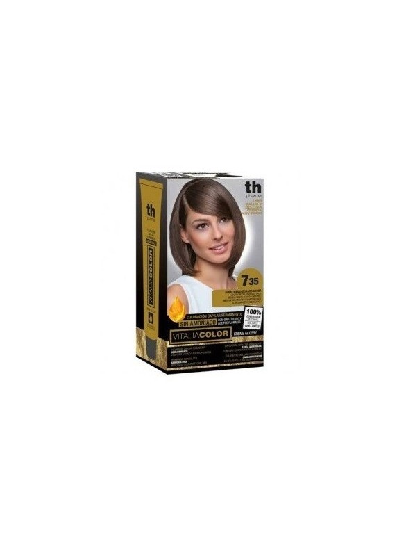 TH PHARMA VITALIA COLOR KIT COULEUR 7.35 BLOND MOYEN DORE ACAJOU 60ML