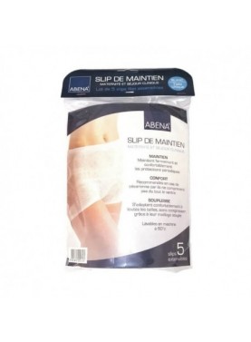 ABENA SLIP DE MAINTIEN JETABLE BOITE DE 5 UNITES